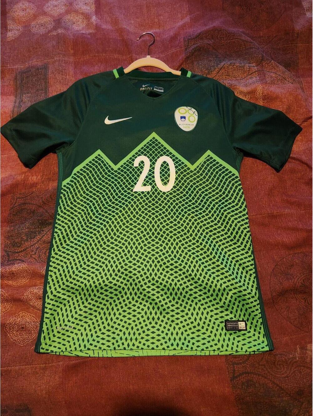 Slovenia 2017/2018 Kampl Away Soccer Jersey Size S/M